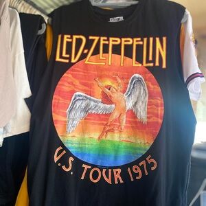 Led Zeppelin 1975 Tour Graphic Tee